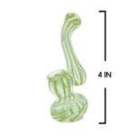 Chaos Theory Glass Bubbler - 4in