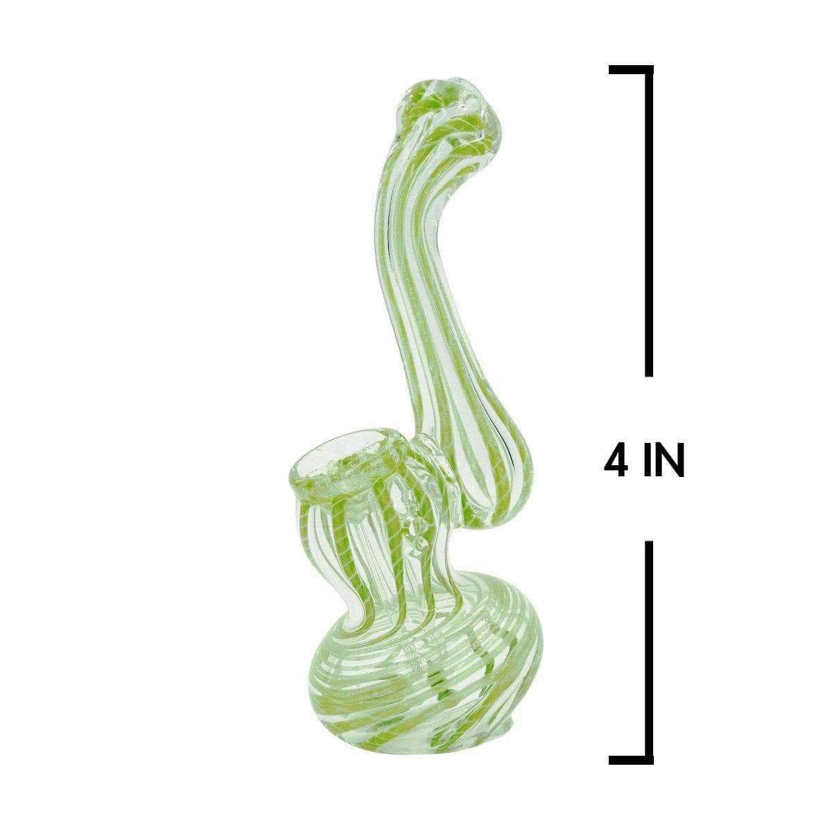 chaos-theory-glass-bubbler-4in-7336677441615 Chaos Theory Glass Bubbler - 4in - Image 1
