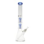Double Colored Tree Perc Beaker - 18in