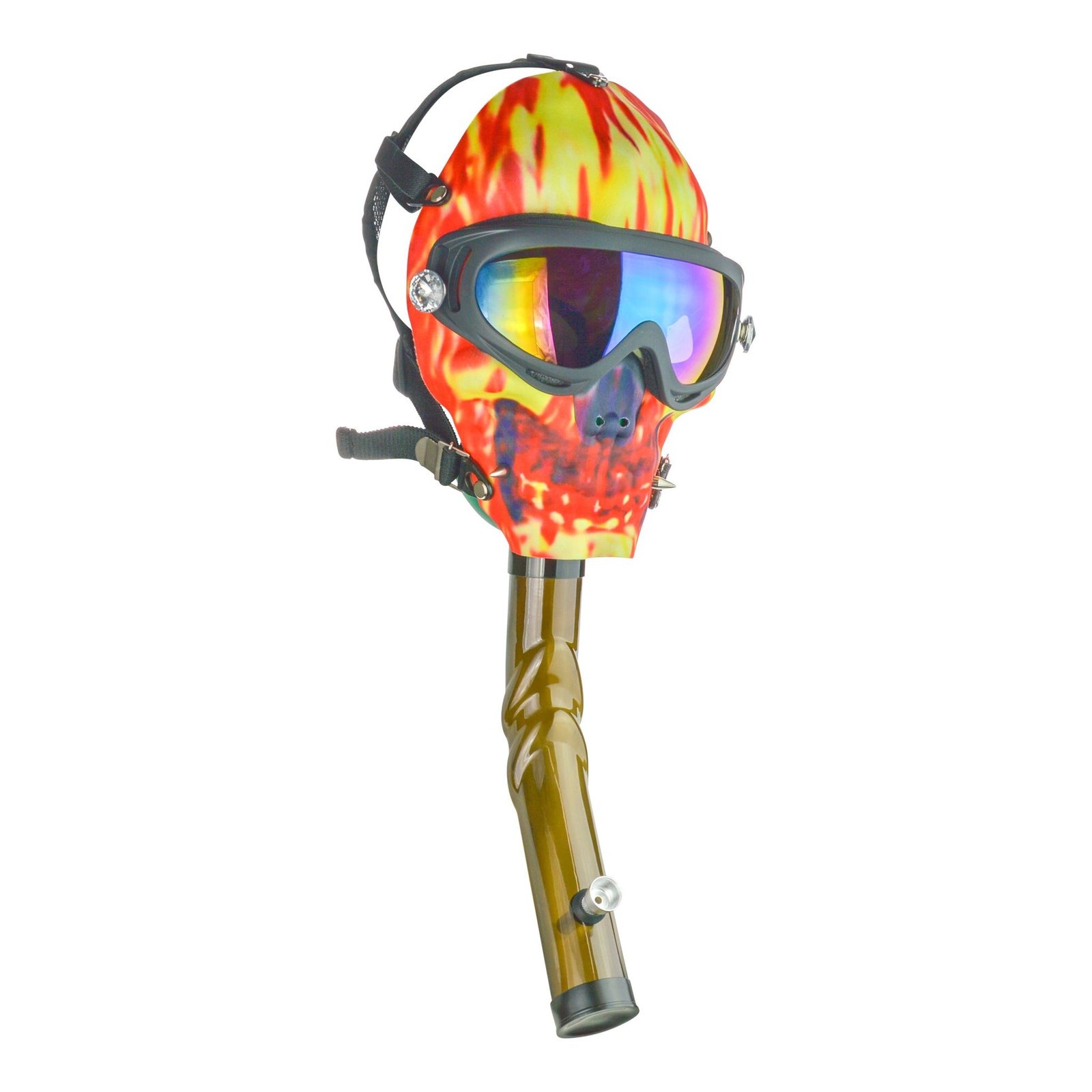 silicone-mask-bong-11in-16192774864975 Silicone Mask Bong - 11in - Image 1